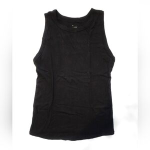 A New Day Fitted Basic Ribbed Tank(XXL)